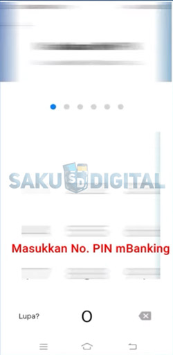 7 Masukkan PIN