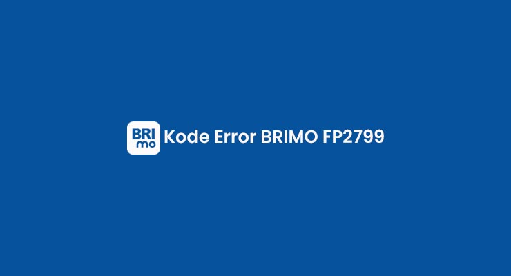 Kode Error BRIMO FP2799