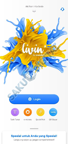 2. Login Akun Livin