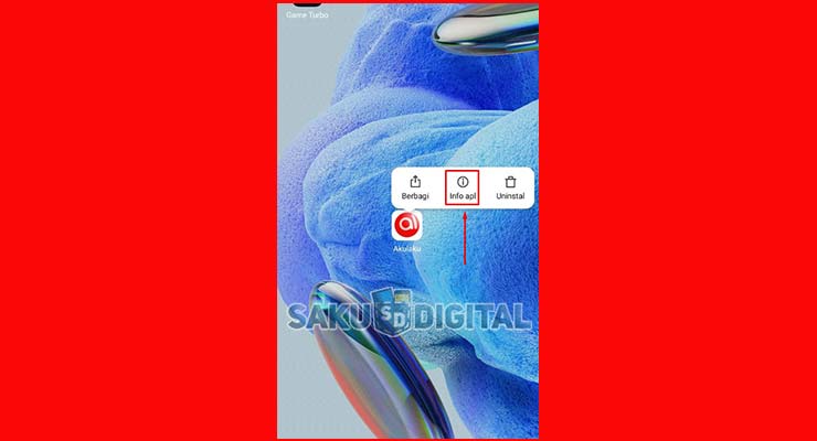 Masuk Menu Info Aplikasi Akulaku