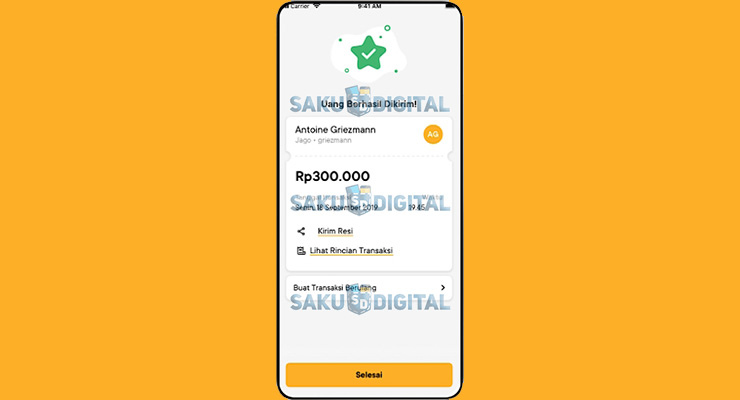 7. Cara Transfer Dari Bank Jago Berhasil